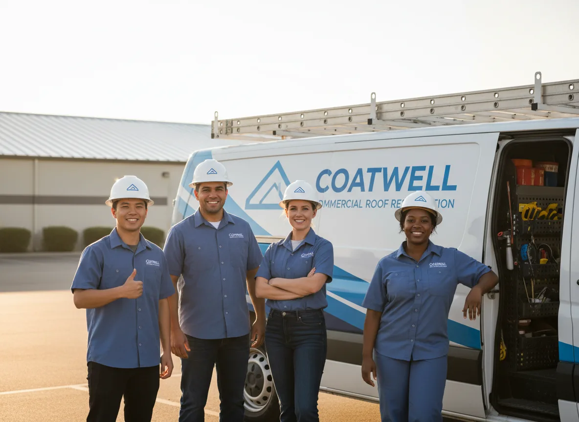 Commercial roof coating company in Gaston, OR